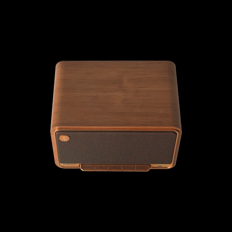 BOXE EDIFIER desktop bluetooth, RMS: 60W (2 x 15W, 1 x 30W), Bluetooth 5.3, AUX, Wi-Fi, USB-C, brown, "D32-BR" — miniatură