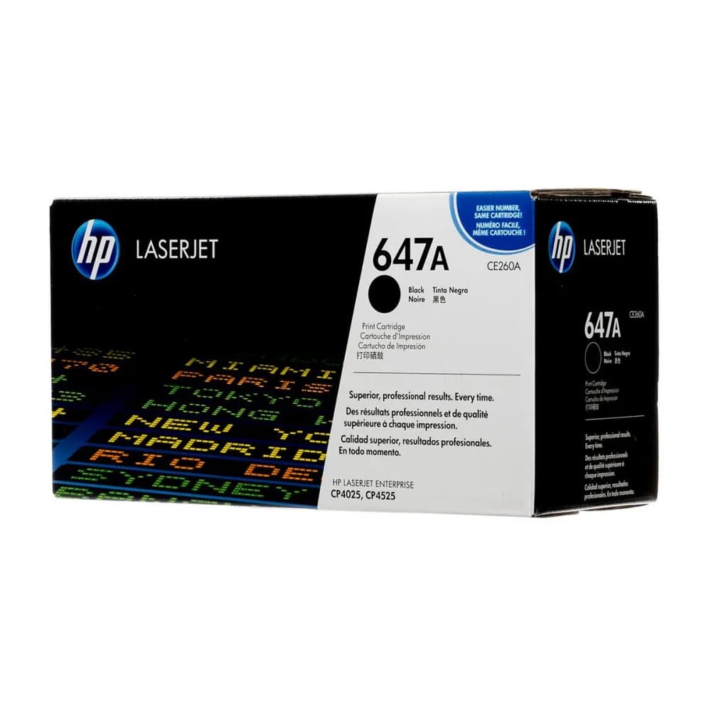 Toner HP 647A, Black
