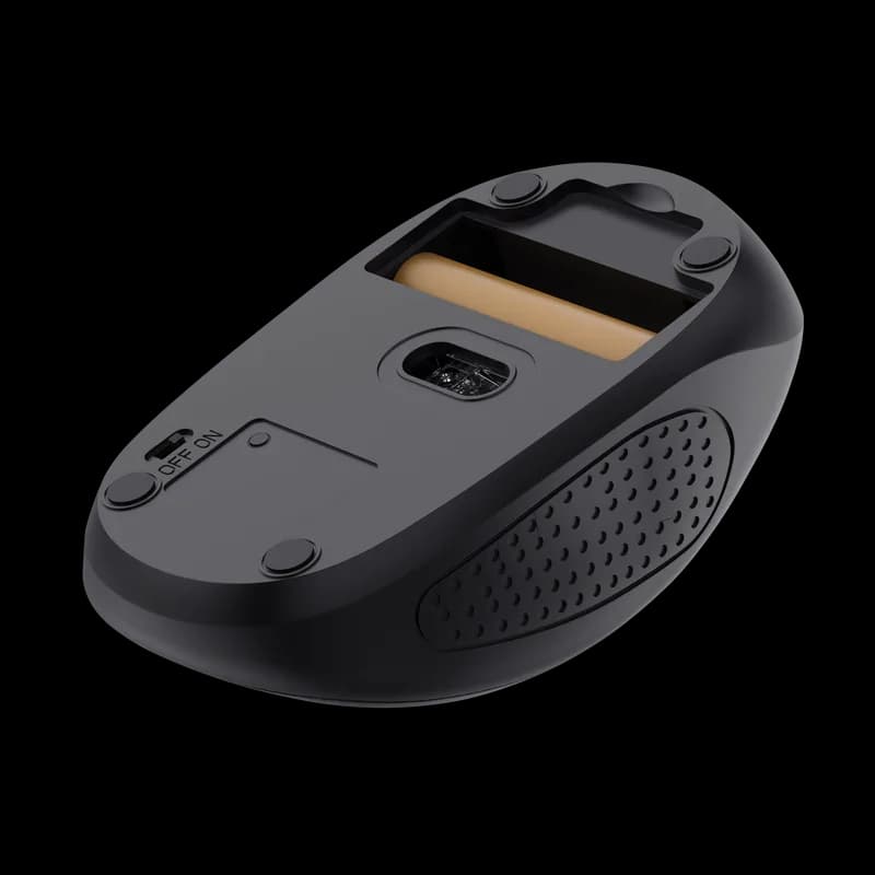 Mouse Wireless Trust Primo, 1600 dpi, Negru — miniatură