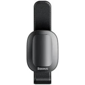 ORGANIZATOR auto Baseus Platinum Vehicle eyewear, poate fi utilizat pentru prindere ochelari sau cabluri, clips, negru "ACYJN-B01" - 6953156220119 — miniatură