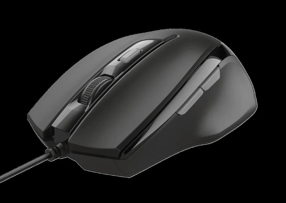 Mouse Trust Voca Comfort Mouse, 2400 dpi, negru