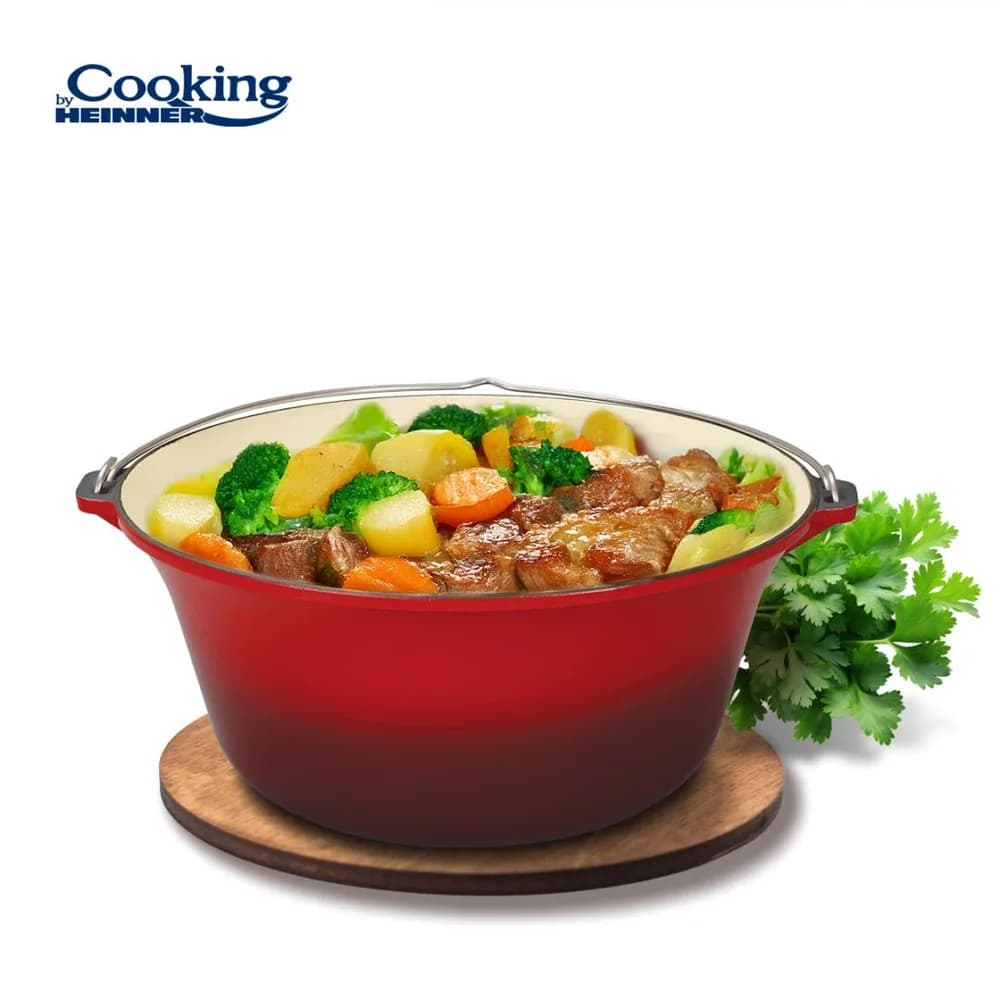 CEAUN DIN FONTA EMAILATA 41X19.5 CM, 16L, COOKING BY HEINNER — miniatură