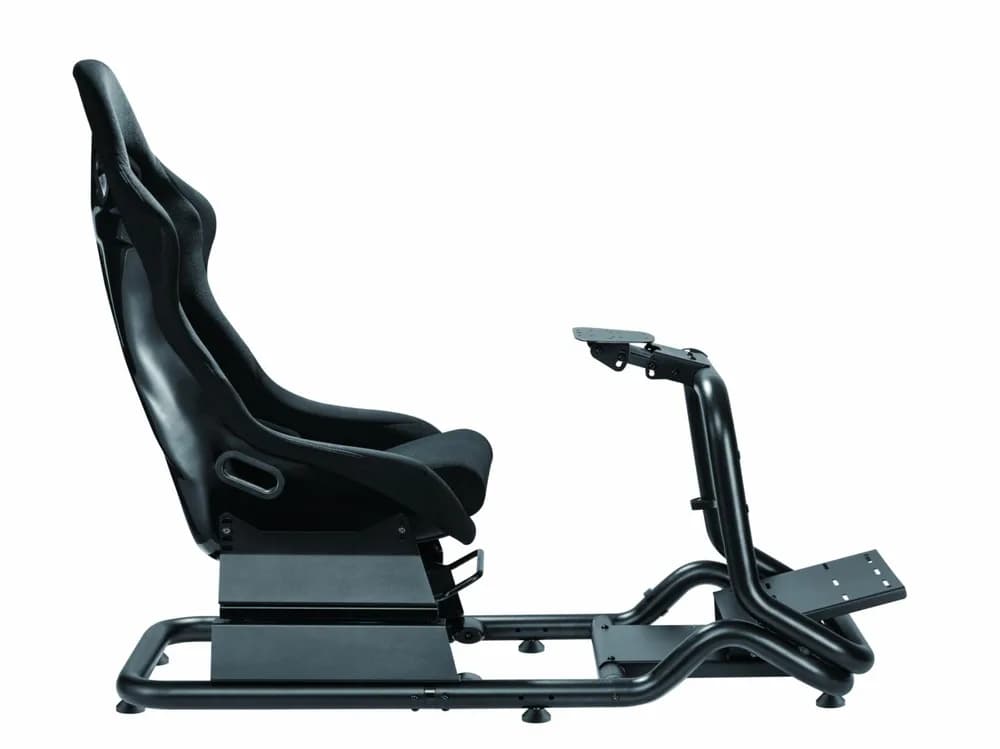 Scaun gaming Serioux Racing Cockpit cu suport monitor — miniatură