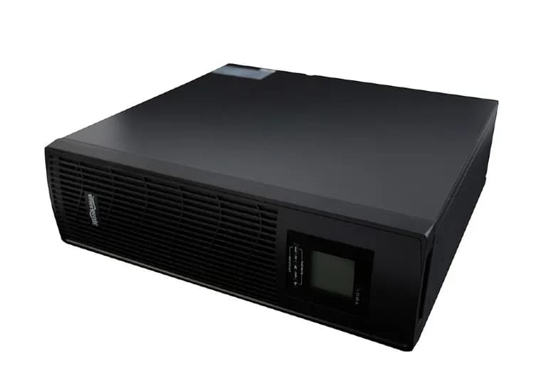 UPS GEMBIRD, Line Int. cu sinusoida pura cu management, rack, 3000VA/1800W, AVR, IEC x 6/ Schuko x 1, 4 x baterie 12V/9Ah, display LCD, back-up 11 - 20 min., "EG-UPSRACK-13" — miniatură