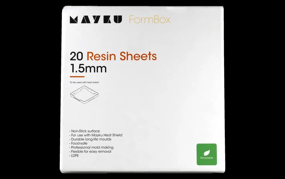 Rășină 3D Mayku Sheets (LDPE Sheets) 20 buc of 1,5 mm — miniatură