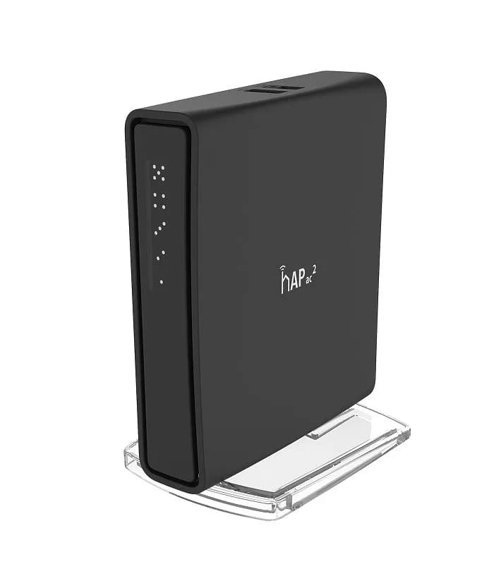 ROUTER MIKROTIK, hAP ac2, wireless, 1200 Mbps, porturi Gigabit x 5, antena interna x 2, USB pt 3G/4G, dual band, "RBD52G-5HacD2HnD-TC" — miniatură
