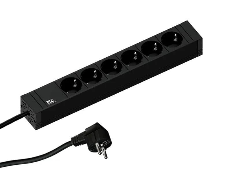 Bachmann Connect Line 6xCEE7/3 cordon 3,0m 3G2,5mm² CEE7/7