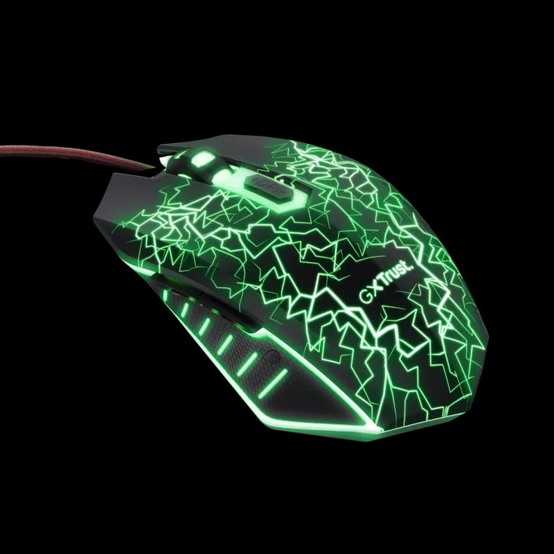 Kit Wired tastatura si mouse Trust GXT 783X, Negru — miniatură