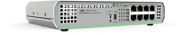 SWITCH ALLIED TELESIS, GS910/8, porturi Gigabit x 8, unmanaged, carcasa metalica, "AT-GS910/8-50"