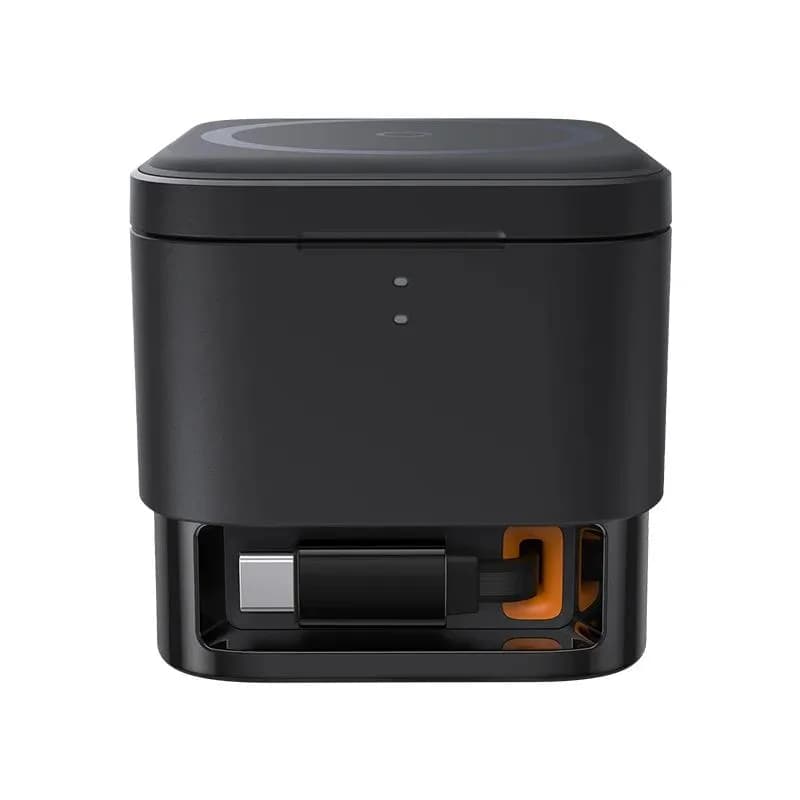 INCARCATOR RETEA Baseus MagPro 2-in-1 Magnetic, 25W, prindere magnetica incarcare wireless 15W, incarcare wireless MagPro Magnetic pentru iWatch 2.5W, negru, "P10264100123-01" - 6932172679064 — miniatură