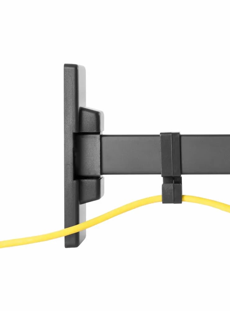 Suport de perete Akai cu inclinatie +5/-12°, diagonala display 13"-42", VESA min. 75x75, VESA max. 200x200, suporta pana la 20kg, distanta fata de perete max 190mm, negru — miniatură