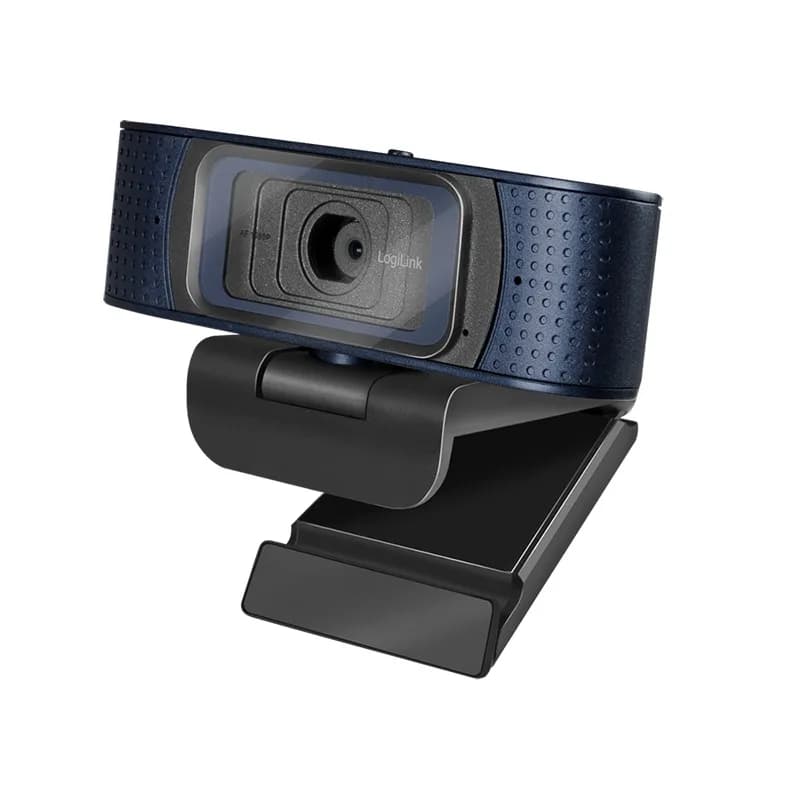 CAMERA WEB LOGILINK senzor.1080p Full-HD cu rezolutie video 1920x1080; unghi vizualizare 80grade, pivotare 90grade, rotatie 180grade,mic dual, autofocus,cablu 1.6m, "UA0379"