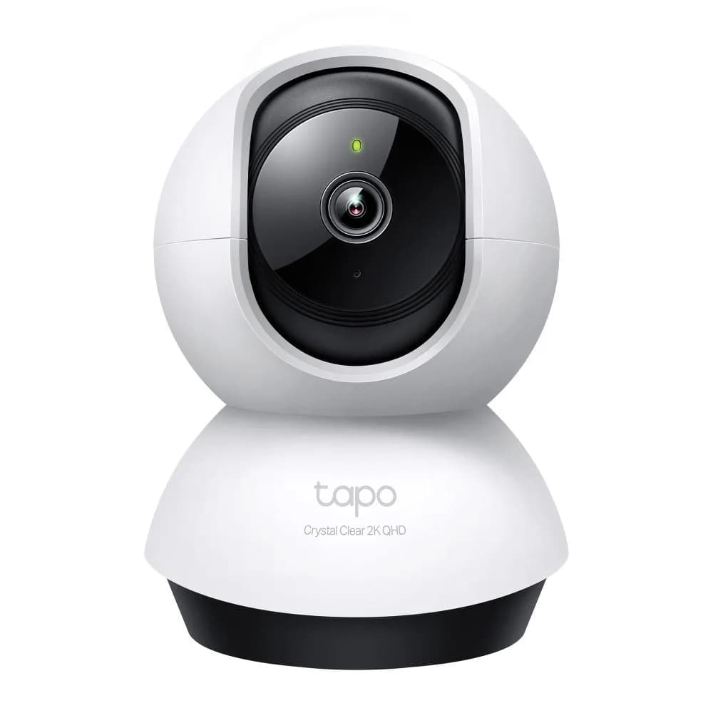 CAMERA IP TP-LINK, cube, wireless, pt. interior, dist. IR 9 m, tip lentila fixa 4 mm, 4 Mpx rezolutie 2K, microfon, carcasa plastic, slot SD card, "Tapo C220"