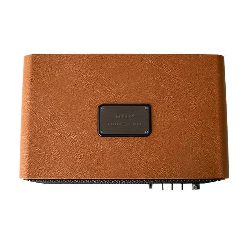 BOXE EDIFIER desktop bluetooth, RMS: 80W (2 x 15W, 1 x 50W), Bluetooth 5.4, AUX, Wi-Fi, USB-C, brown, "S300-BR" — miniatură