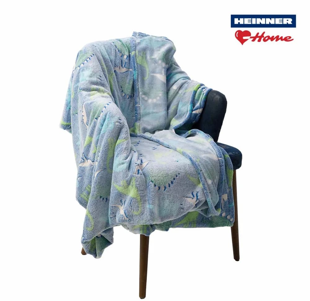 Patura model fosforescent,Dino,200x220 — miniatură