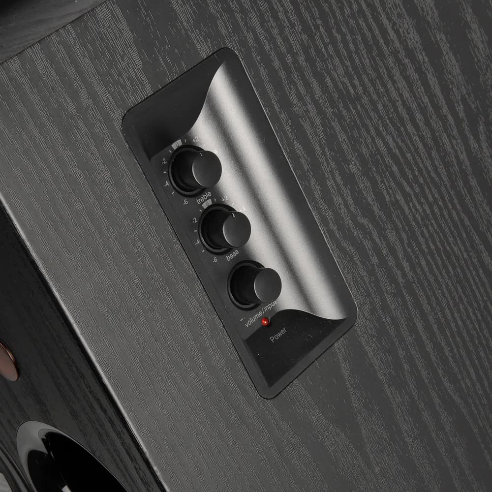 BOXE EDIFIER 2.0, RMS: 150W (2 x 14W, 2 x 16W, 2 x 45W), bluetooth 5.1, telecomanda wireless, volum, bass, treble, black,"R2850DB-BK" — miniatură