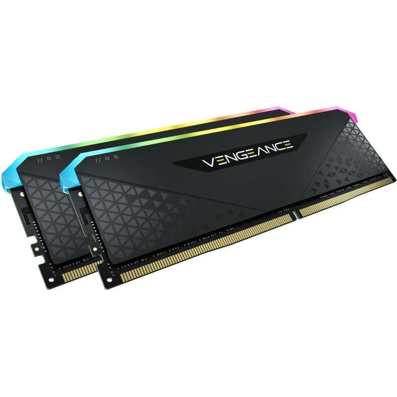 Memorie RAM Corsair Vengeance RGB, 16GB DDR4, 3200MHz, CL16