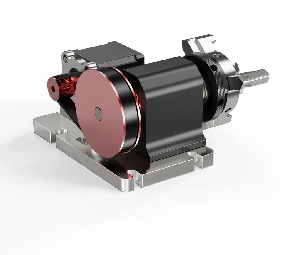 Kit TwoTrees 4th Axis CNC Rotary Module — miniatură