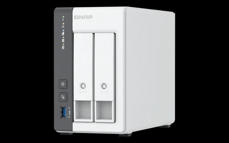 NAS QNAP 216G 2-Bay, CPU ARM 2.0GHz Quad core, RAM 4GB, 2.5"/3.5" SATA 6Gbps HDD (neincluse), LAN: 1 x 2.5GbE + 1 x GbE, USB3.2 Gen1: 1 USB2.0: 2, tower, adaptor alimentare