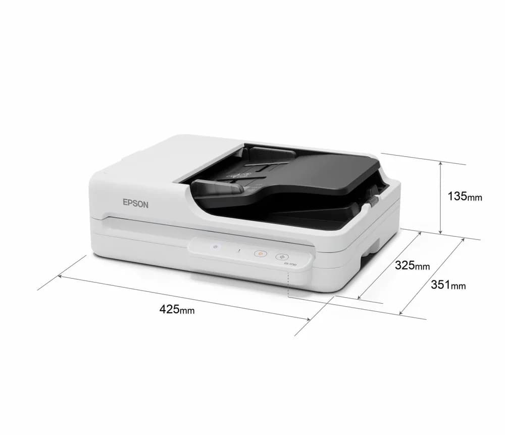 Scanner Epson WorkForce DS-1730, A4, Duplex, Flatbed, USB — miniatură