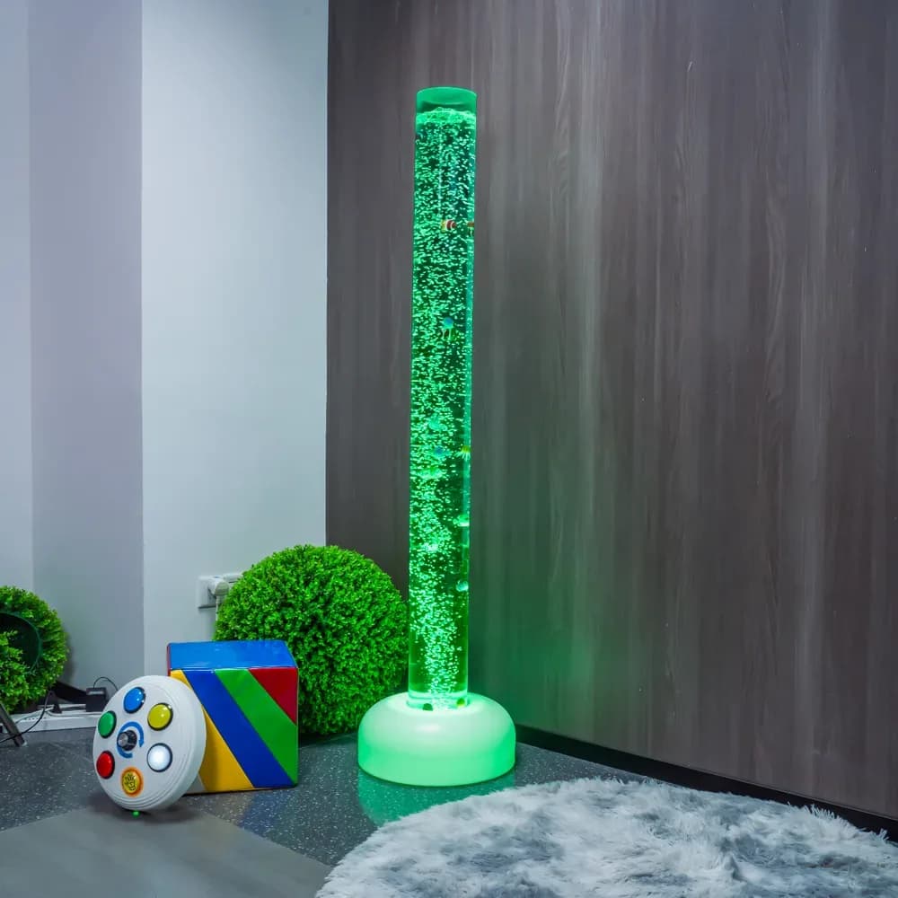 Coloană cu bule de 180 cm cu bază luminoasă
