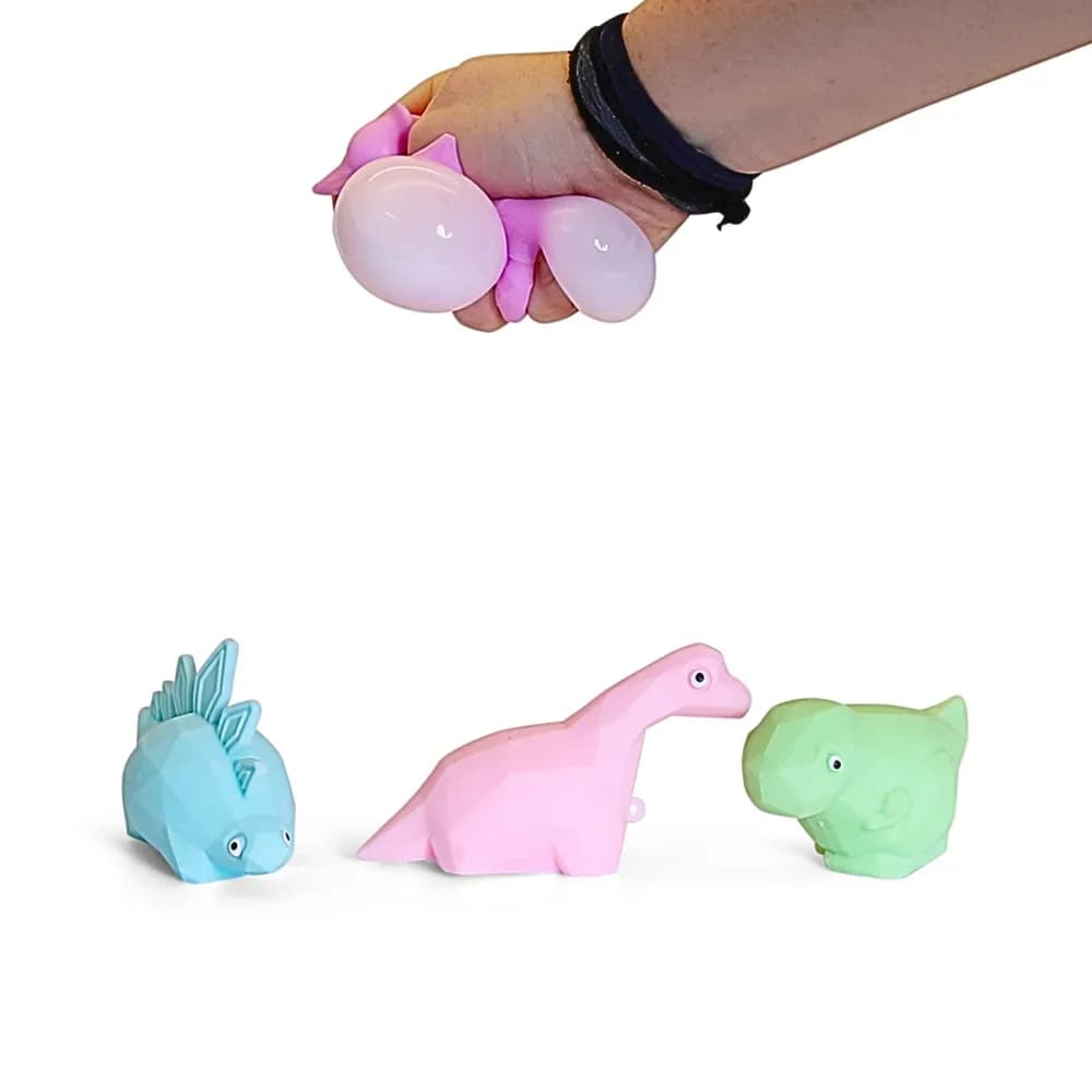 Forme antistres dinozauri – set de 4 — miniatură