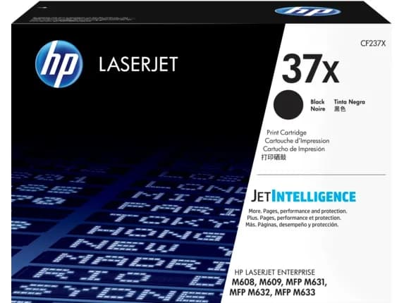 Toner Original HP Black, nr.37X, pentru M608|M609|M631|M632, 25K, "CF237X"