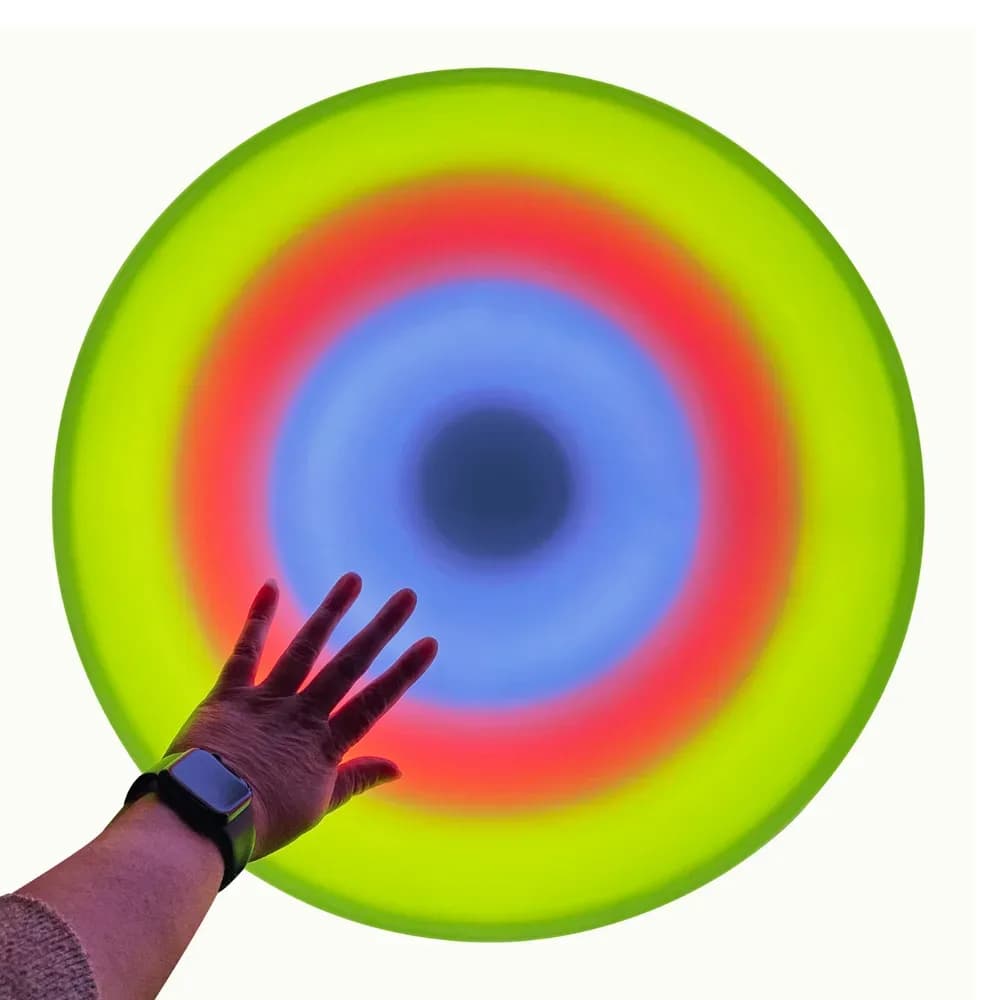 Placă de podea rotundă interactivă (50cm), inclusiv adaptor — miniatură