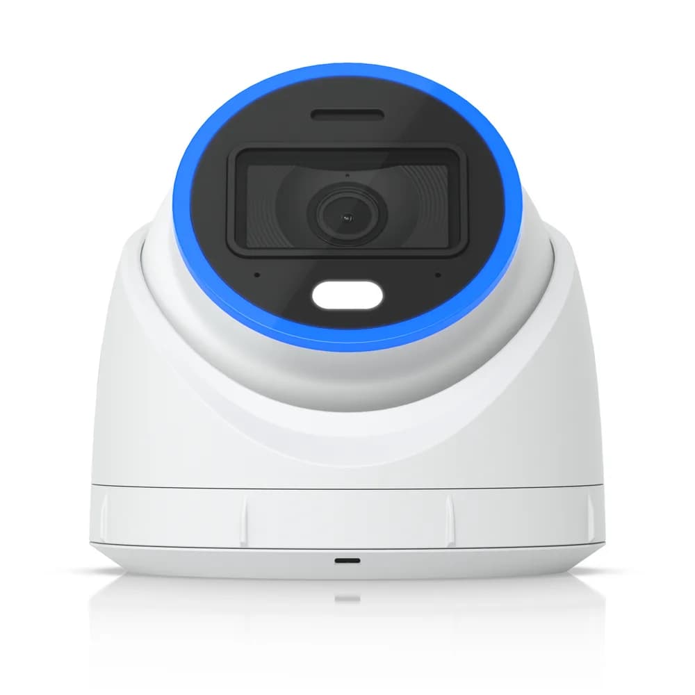 Ubiquiti UVC-AI-Turret-W All-weather, vandal-proof 4K PoE+ turret camera with enhanced AI capabilities and IR and visible LEDs for night vision "UVC-AI-TURRET-W" — miniatură