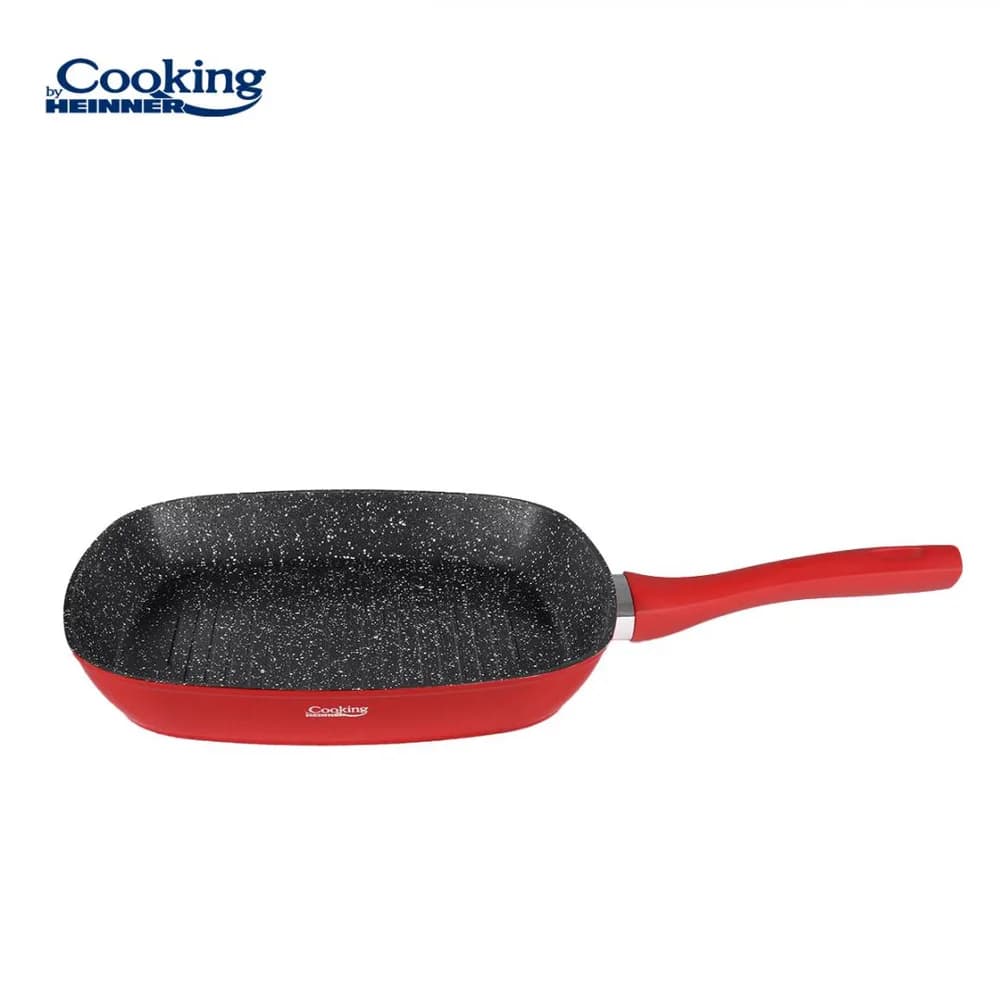 TIGAIE GRILL ALUMINIU FORJAT 28x4CM, RED STONE, COOKING BY HEINNER — miniatură
