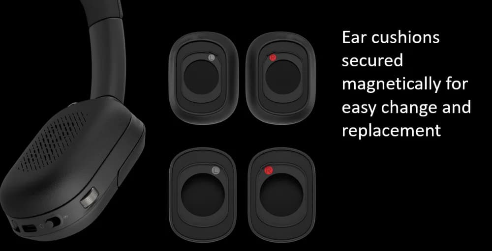 Casti HP Focus 625, Wireless, noise-canceling — miniatură