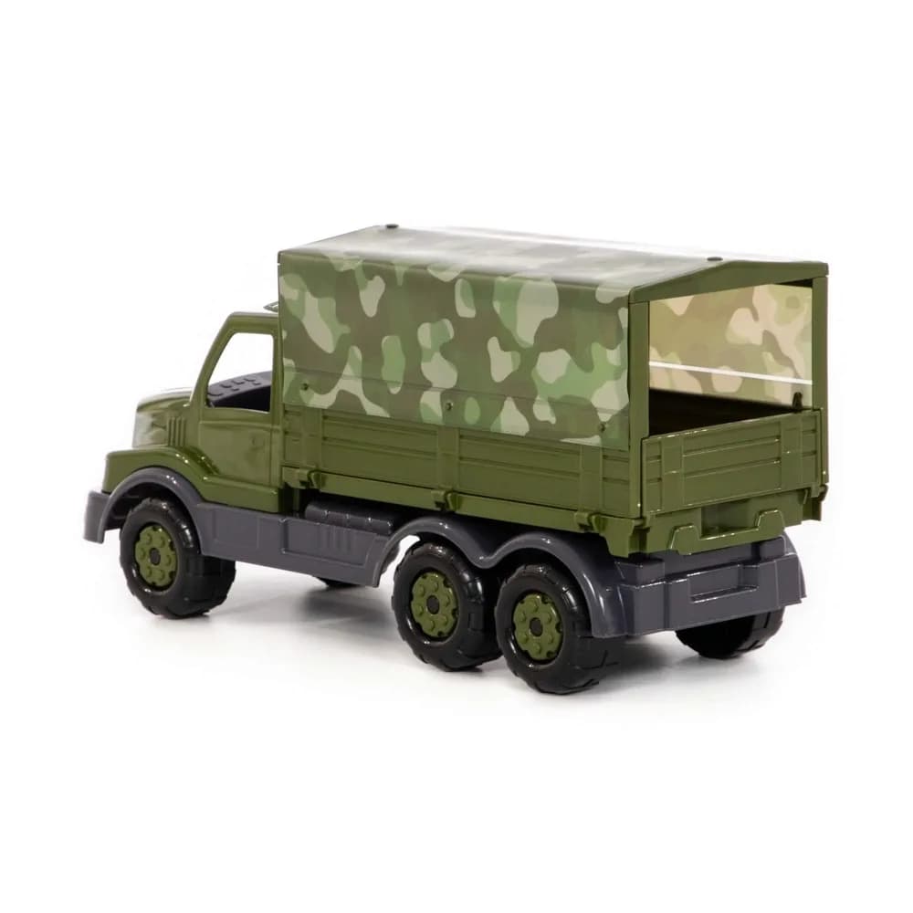 Camion militar cu prelata - Gigant, 44x16x22 cm, Wader — miniatură
