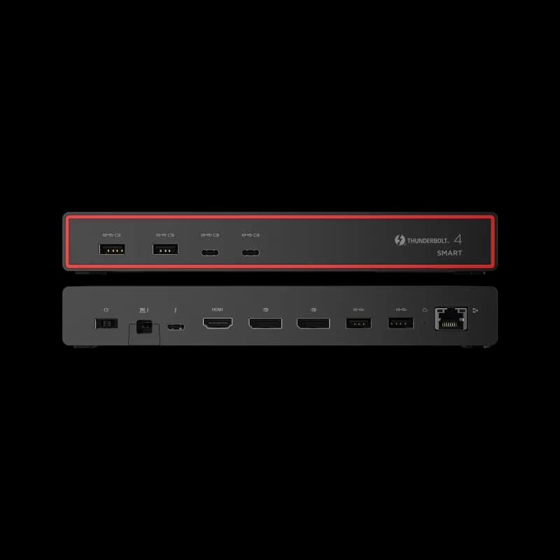 Docking station LENOVO ThinkPad Thunderbolt 4 Smart Dock Gen2 7500, Thunderbolt, 135W, Negru