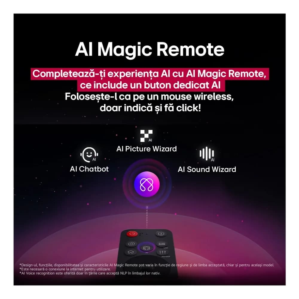 Televizor LED LG 139 cm (55") 55NANO81A3A, Ultra HD 4K, Smart TV, WiFi, CI+ "55NANO81A3A" — miniatură