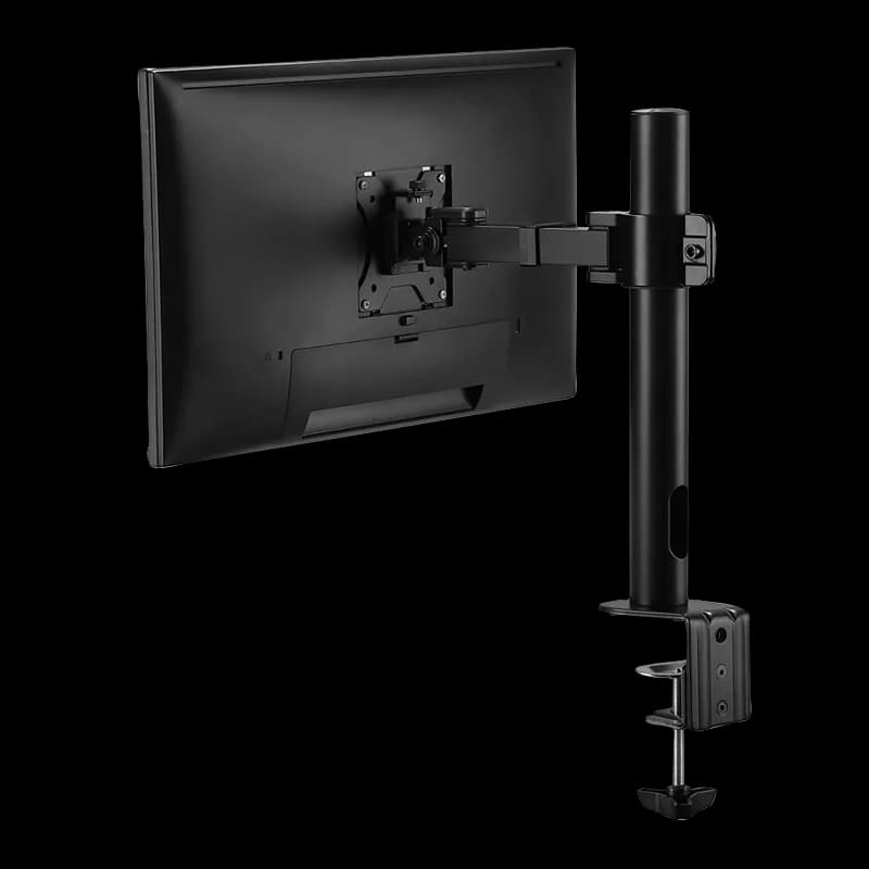 SUPORT de birou LOGILINK, pt 1 TV/monitor plat, diag. max 32 inch, rotatie, inclinare, verticala, max 9 Kg, negru, "BP0104" — miniatură