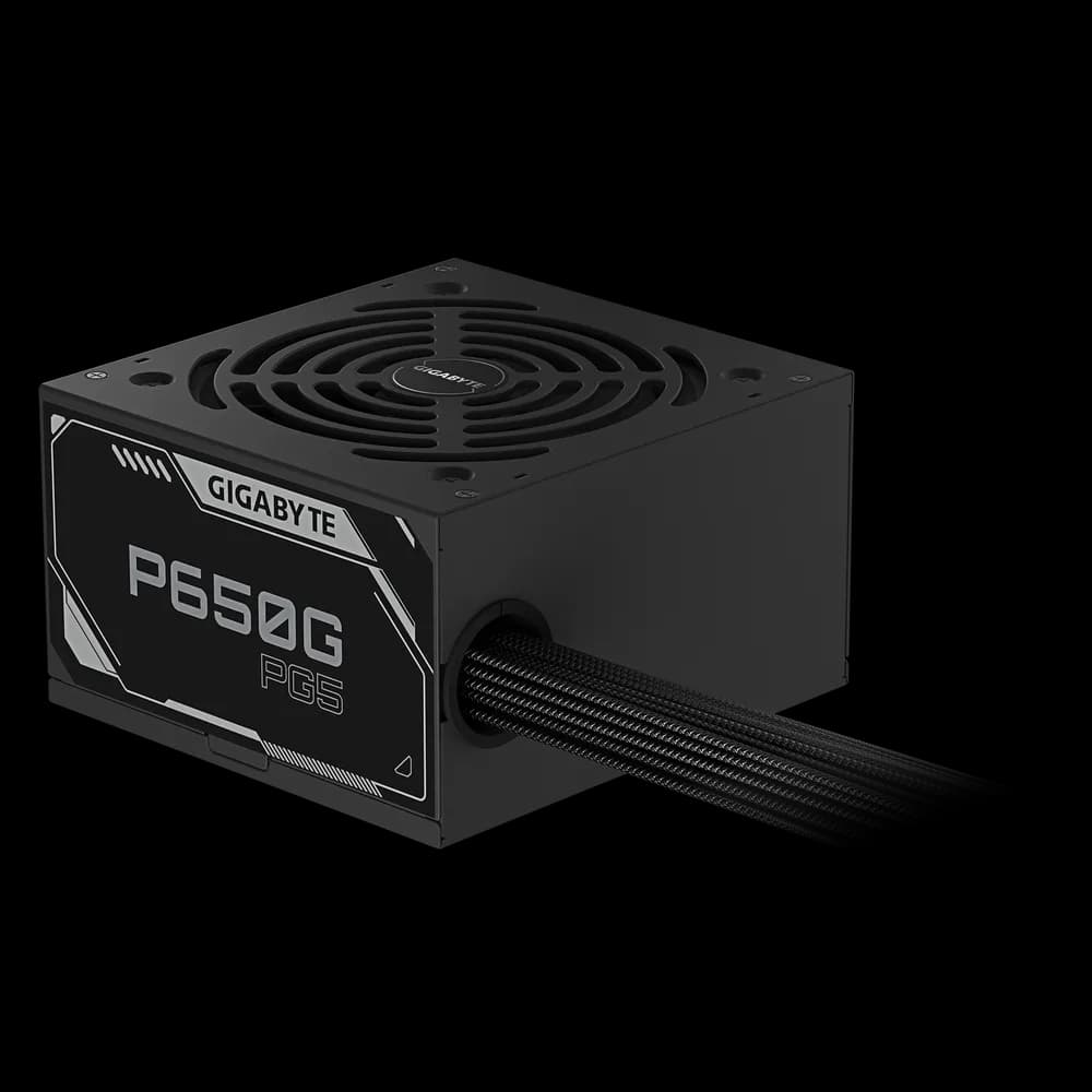 Sursa GIGABYTE GP-P650G PG5, 650W, 80 PLUS Gold, ATX 3.1, PCIe Gen 5.1, Negru "GP-P650G PG5"