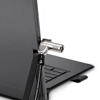 CABLU securitate KENSINGTON pt. notebook slot Nano,cheie standard,conectare directa,1.8m,cablu otel carbon,5mm,permite pivotare si rotire,blocare dubla, "NanoSaver" "K64448WW" — miniatură