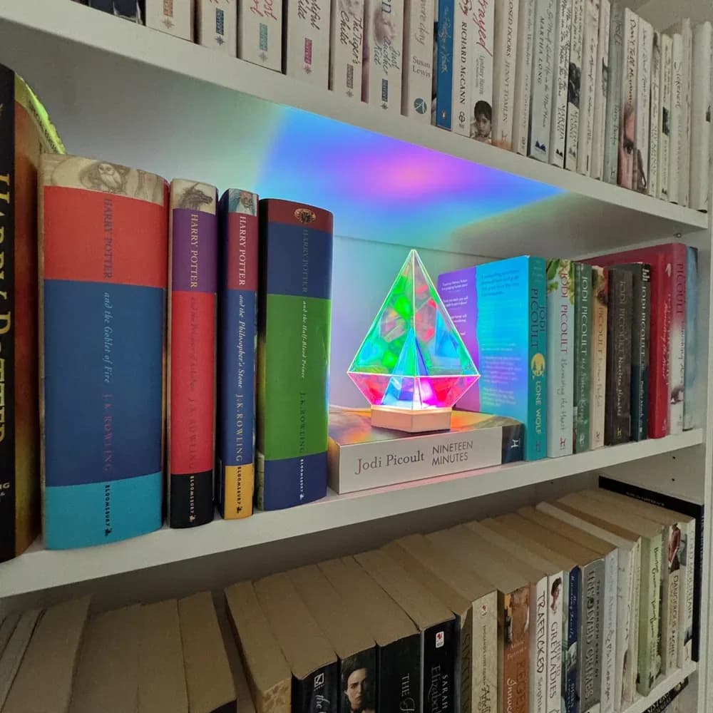 Lampă cu prismă tip diamant — miniatură