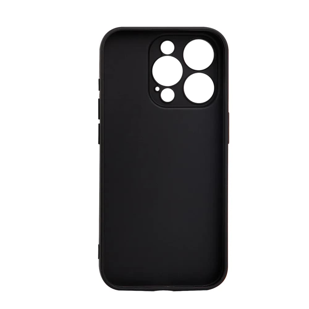 Husa Iphone 15 Pro Spacer, grosime 1.5mm, material flexibil TPU, negru "SPPC-AP-IP15P-TPU" — miniatură