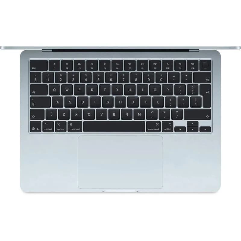 MacBook Air 13.6" Retina/Apple M5 (CPU 10-core, GPU 10-core, NeuralEngine16-core)/32GB/512GB - Sky Blue - US English KB (No Adapter) - 2026 (CTO from MDHH4RO/A) — miniatură