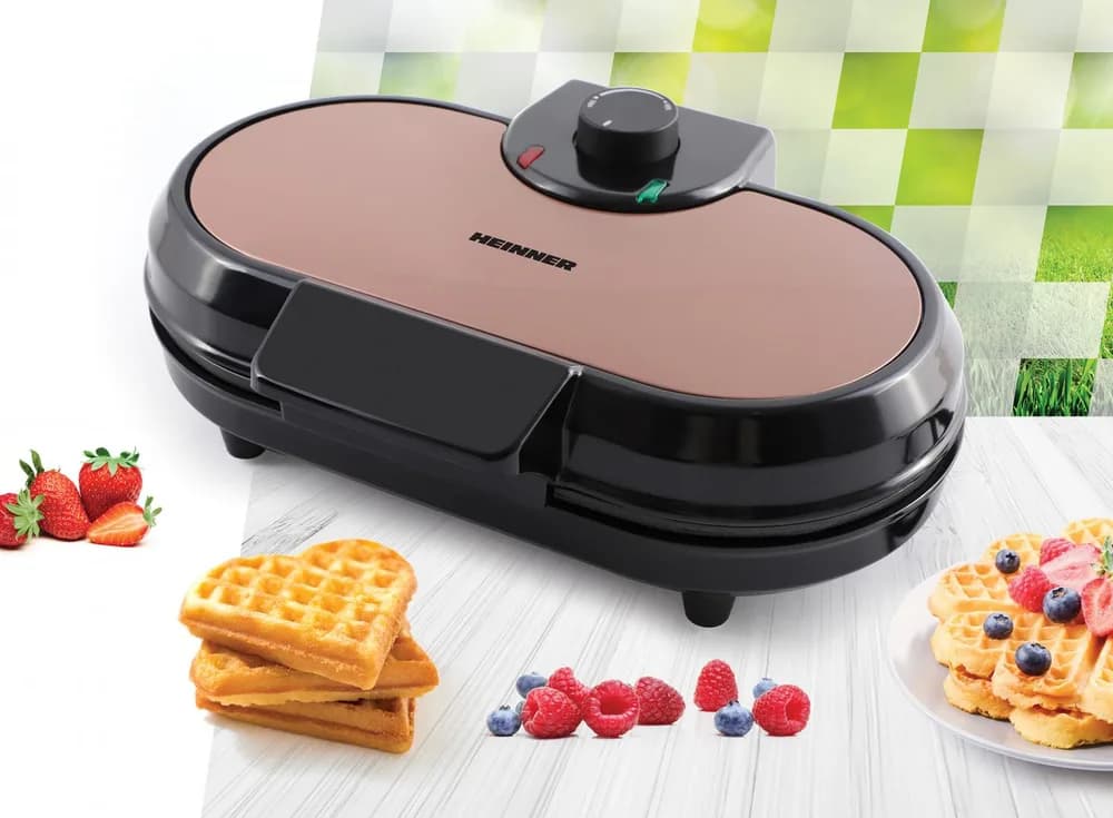 APARAT DE FACUT GOFRE HEINNER HWF-1000CR — miniatură