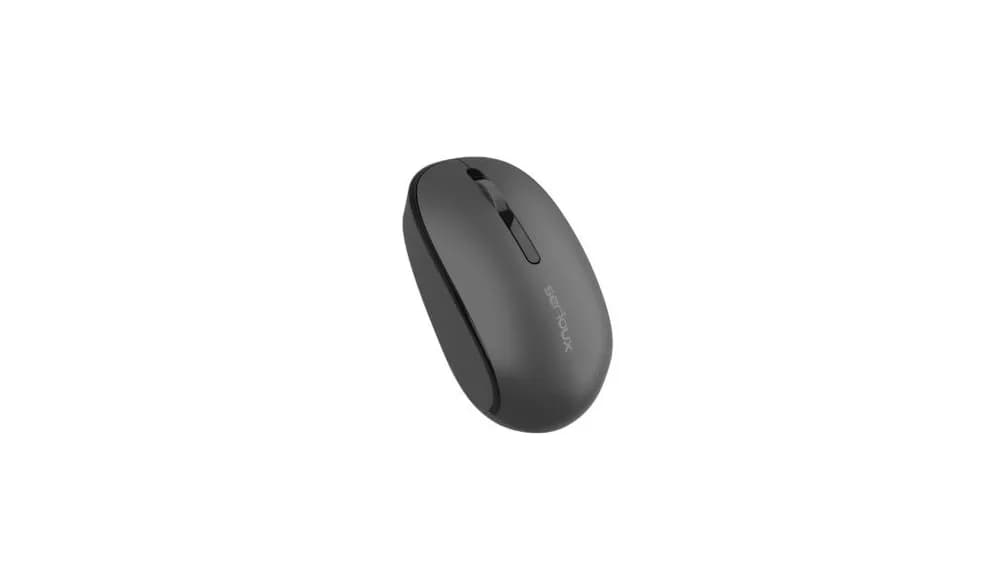 Mouse Serioux Spark 215 Wireless Negru, Senzor: Optic, DPI: 1000, conexiune: Dongle USB 2,4 GHz, banda de frecventa: 2,4 GHz, click silentios, alimentare: 1 baterie AA inclusa, 1,5 V, cerințe OS: Win, Mac, Vista — miniatură