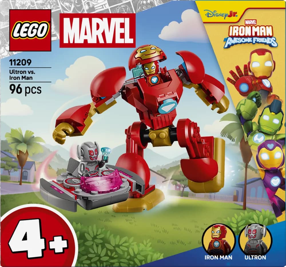 ULTRON VS IRON MAN LEGO11209 — miniatură
