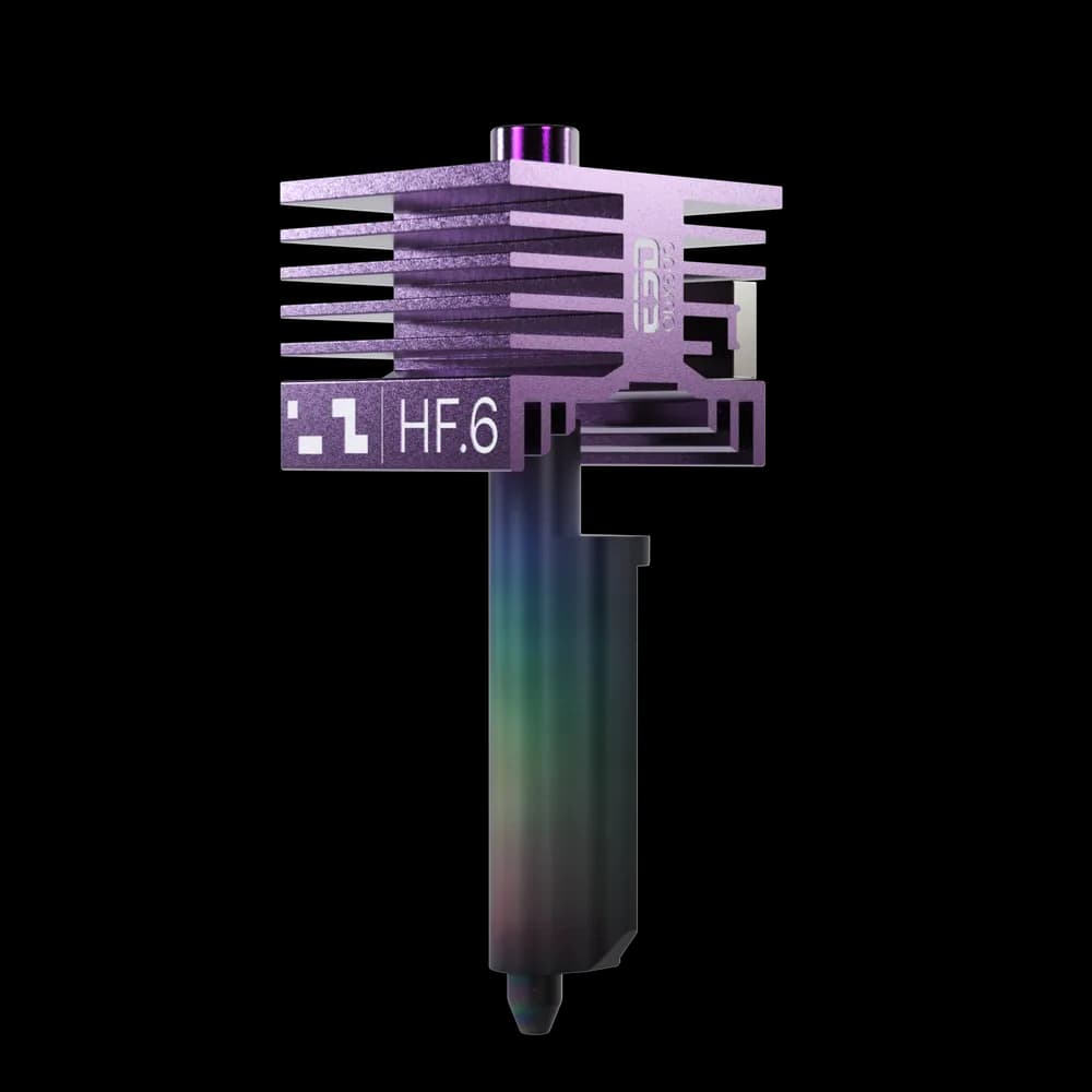 Hotend E3D High Flow ObXiDian 500 Complete pentru Bambu Lab H2D, H2C, H2S & P2S (BAMBU-HF-OBD-H2-P2-0600-SPK) — miniatură
