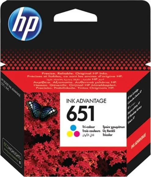 Cartus Cerneala Original HP Color, nr.651, pentru DJ 5575|5645|Mobile OJ 202|252, "C2P11AE"