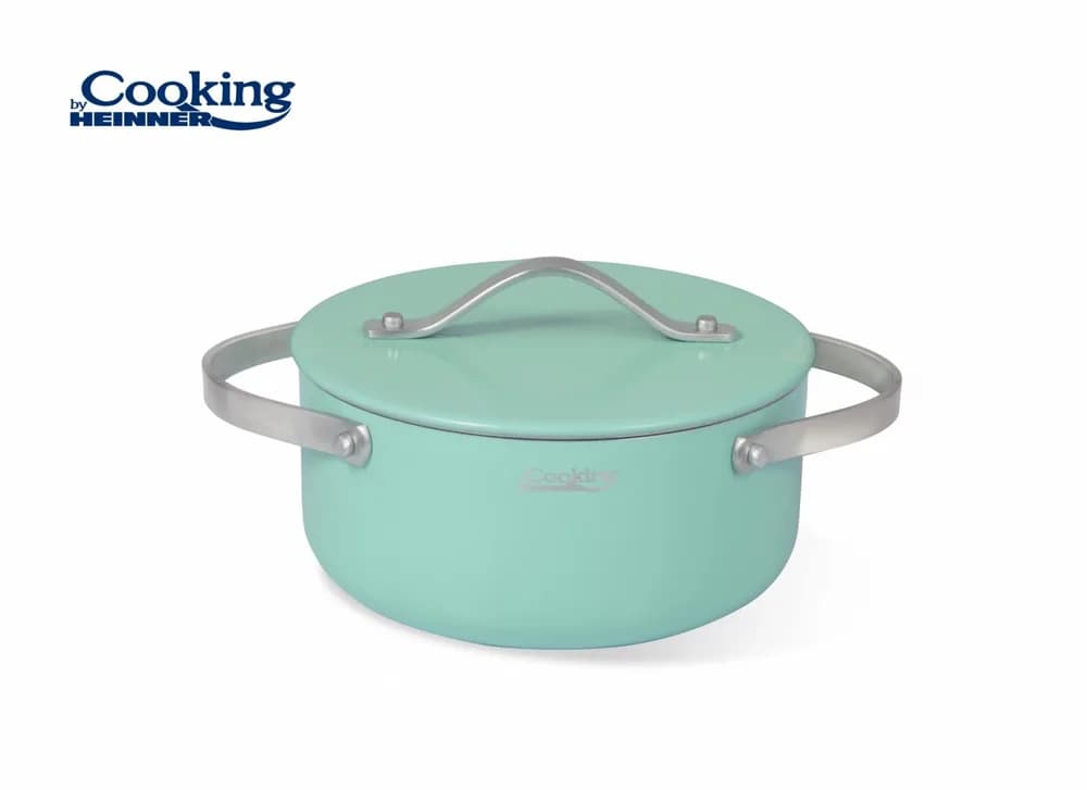 SET GATIT 5 PIESE ALUMINIU PRESAT, CRETA, COOKING BY HEINNER — miniatură