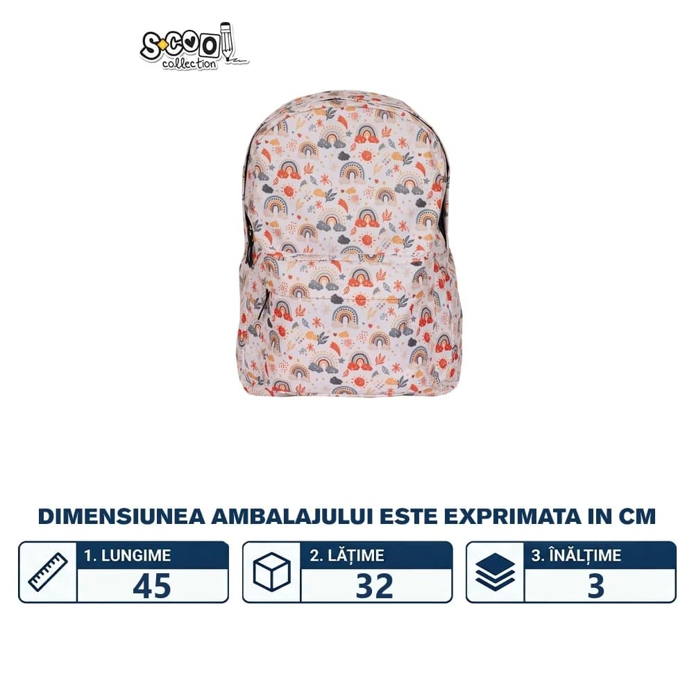 Ghiozdan CLASSIC, 30x16x43 cm - S-COOL — miniatură