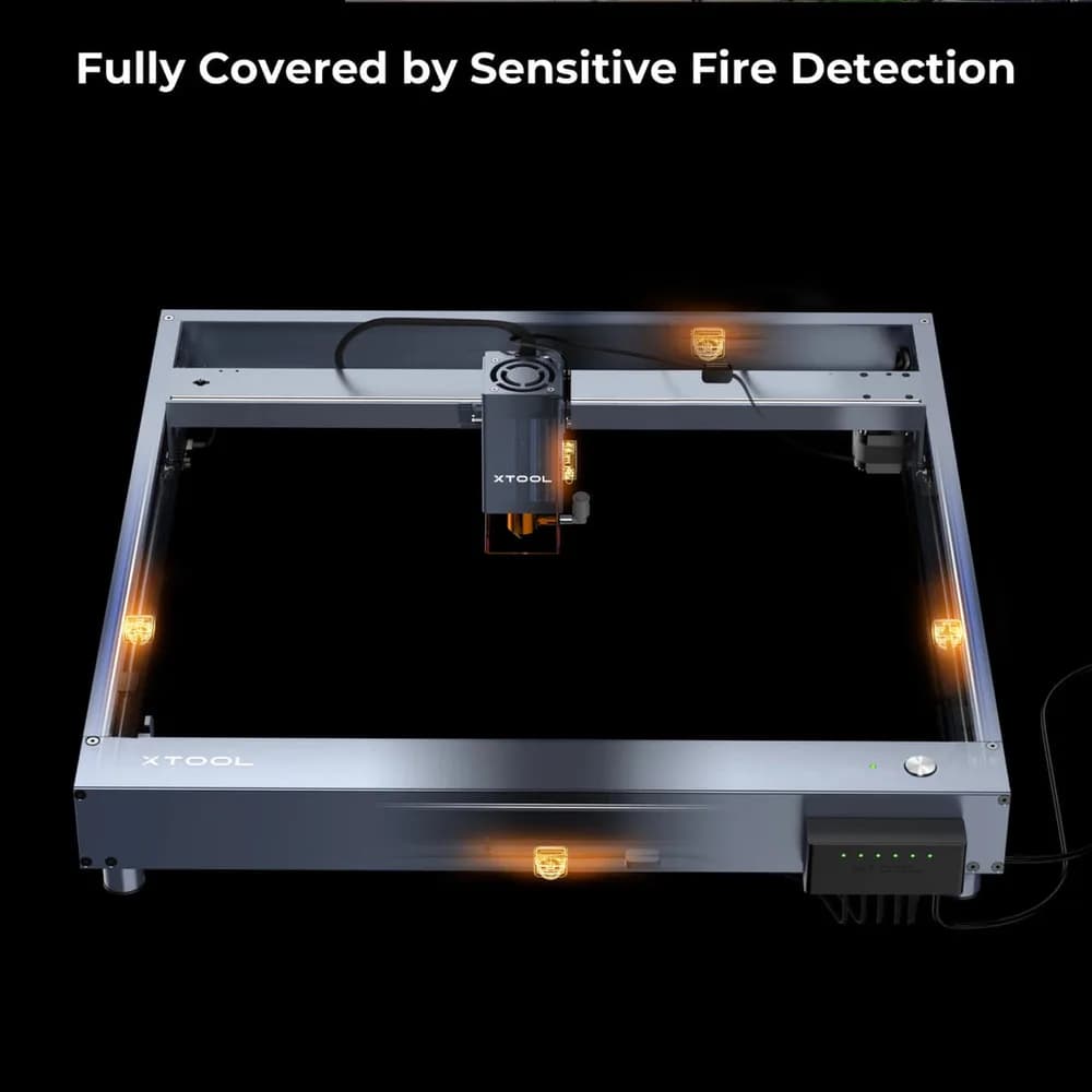 Accesoriu gravator laser xTool Fire Safety Set pentru S1/F1 Ultra/M1 Ultra/F2 Ultra — miniatură