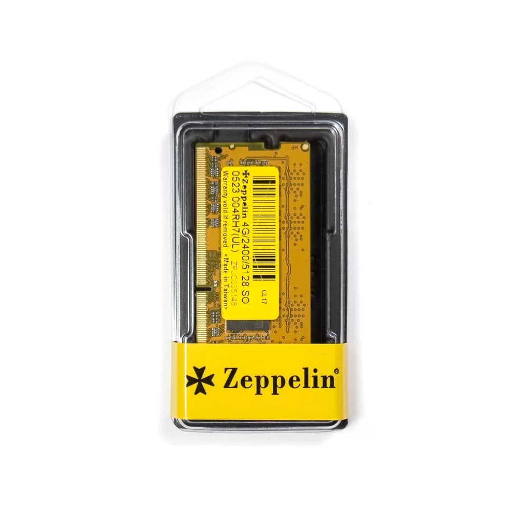 MEMORIE SODIMM  Zeppelin DDR4  4GB frecventa 2400 MHz, retail "ZE-SD4-4G2400"