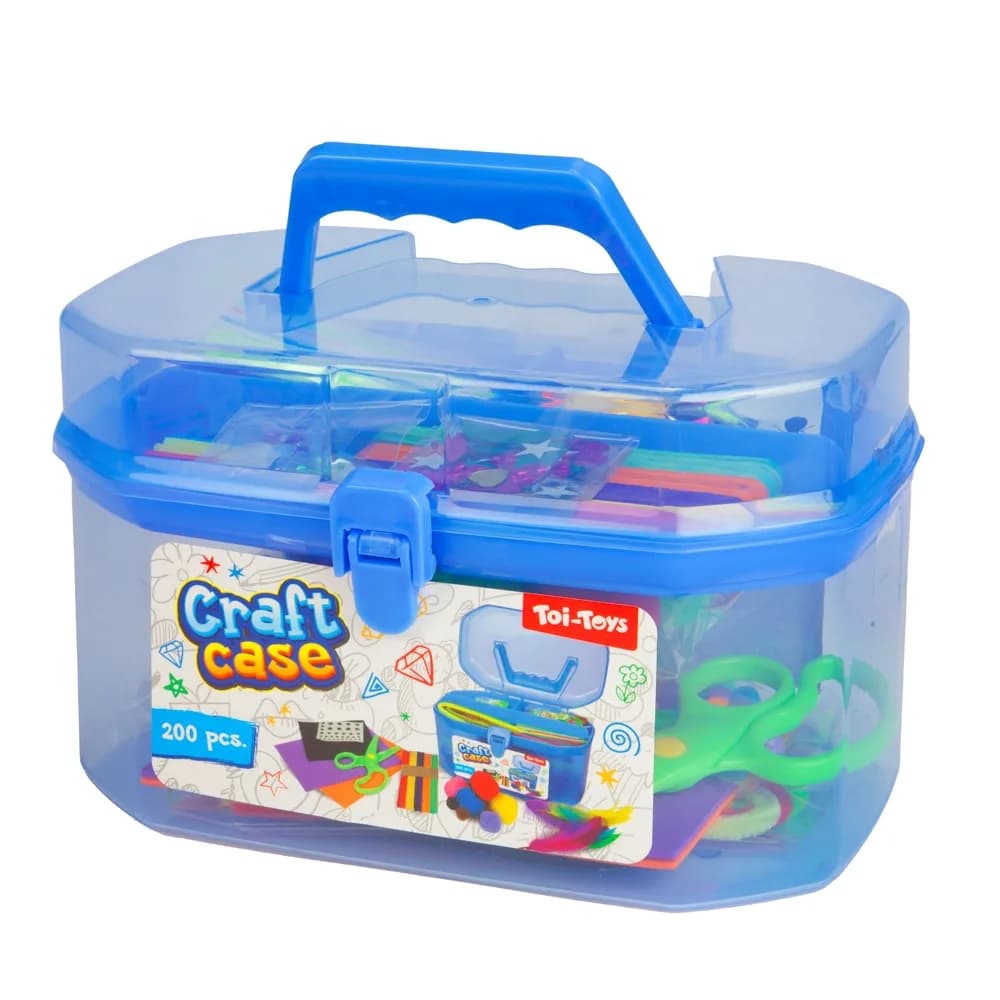 Servieta cu accesorii craft, 200 piese/set - Toi-Toys — miniatură